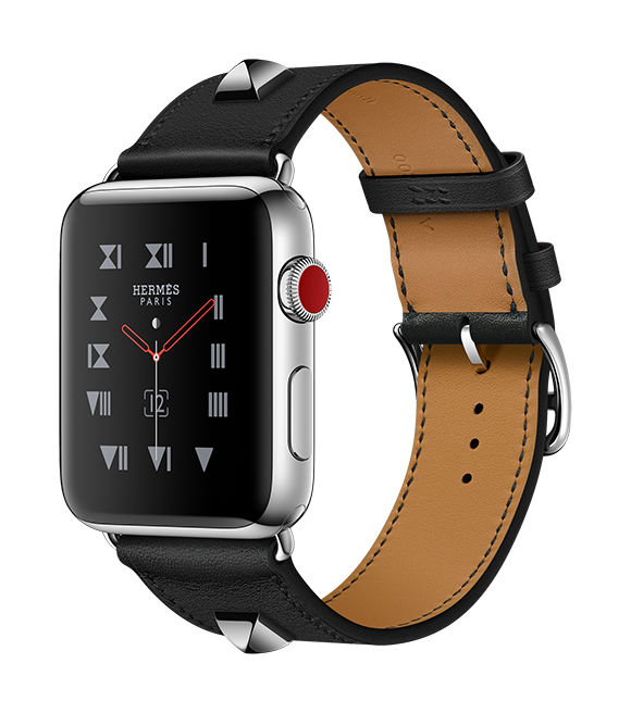 Apple Watch Hermèsヴォー・スウィフトシンプルトゥールレザー 黒-