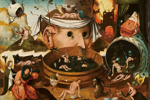 現代アート 彫刻 デニム 立体物 ベルギー芸術家 時のはざまーRISEー