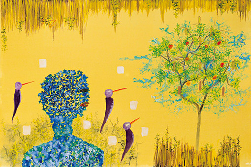 アナーキーで自由、あのジョン・ルーリーの絵画が再び。｜Culture