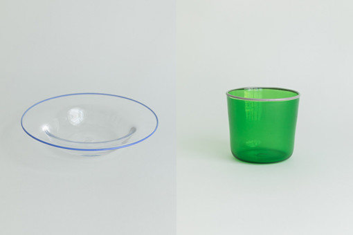 黒川登紀子　片口ガラス鉢　作家 Tokiko Kurokawa Exhibition 2024 | doinel / ドワネル