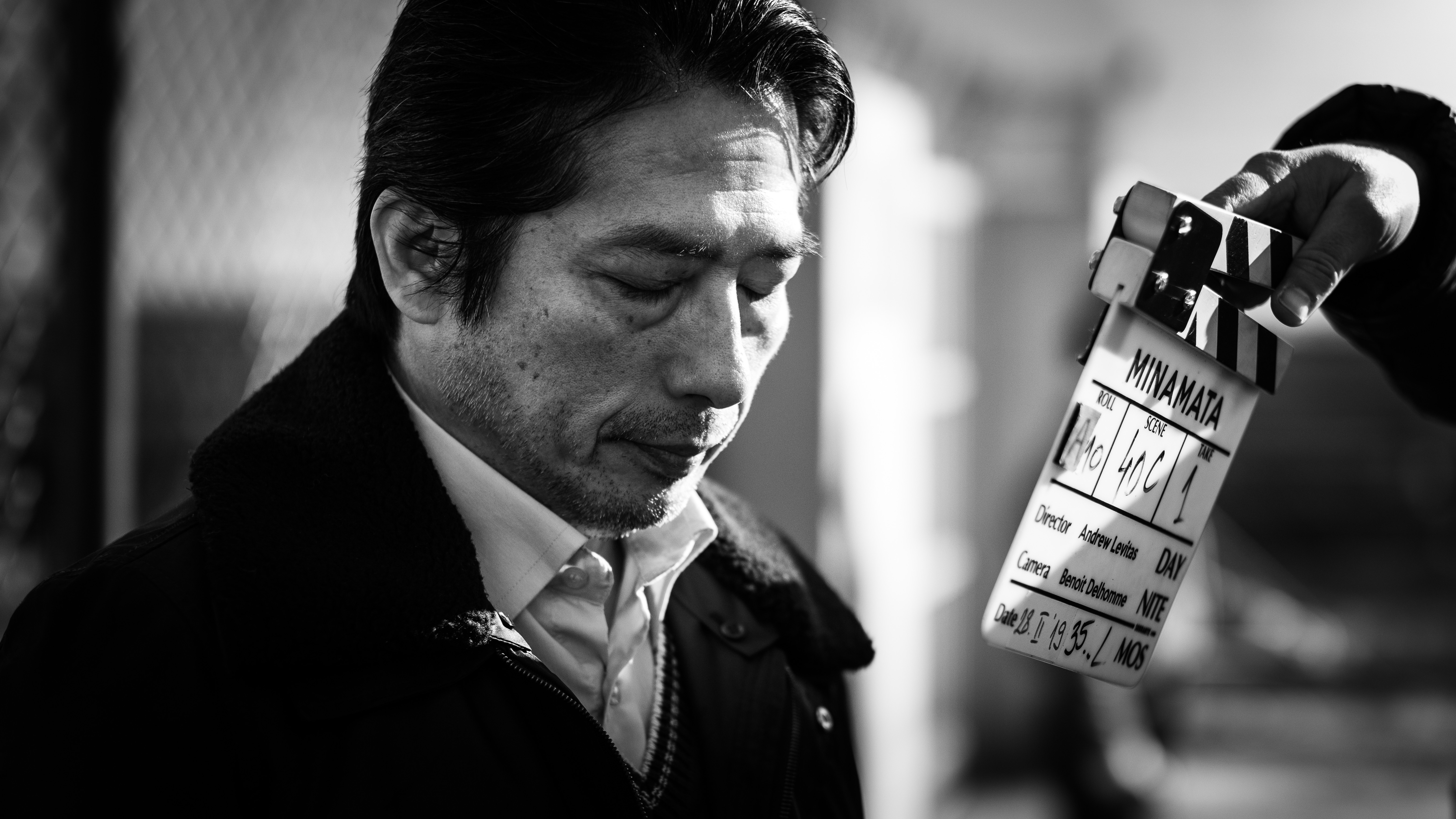 写真 ジョニー デップ 真田広之 加瀬亮 Minamata の制作風景 Culture Madamefigaro Jp フィガロジャポン