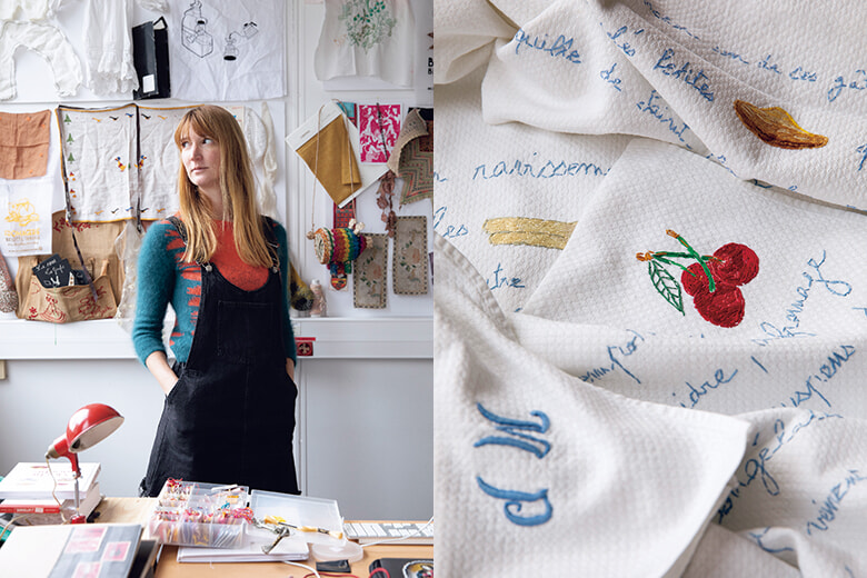 パリジェンヌが紡ぐ、可憐な手刺繍の世界へ。｜Paris｜madameFIGARO.jp