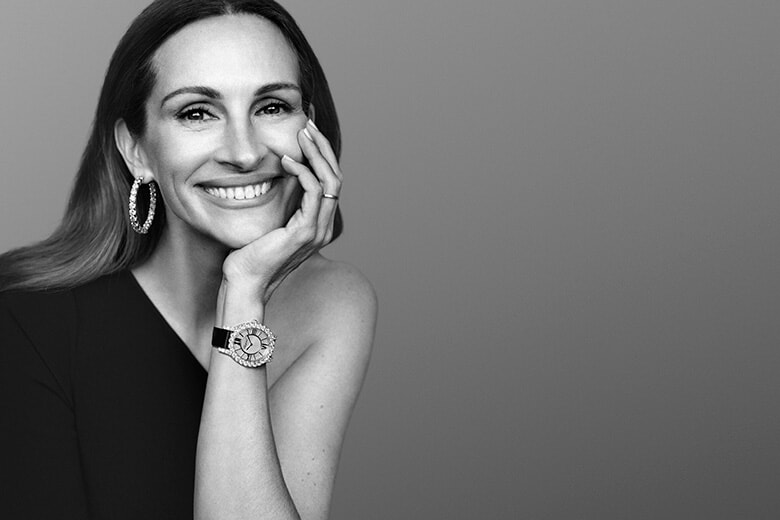 マークセリガー　ジュリアロバーツ 主役はジュリア・ロバーツ、ショパールの新キャンペーン。｜Fashion