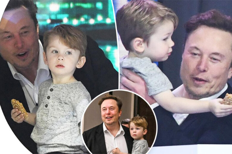 イーロン・マスク、幼い息子「Xくん」を連れてカンファレンスに登壇！｜Culture｜madameFIGARO.jp（フィガロジャポン）