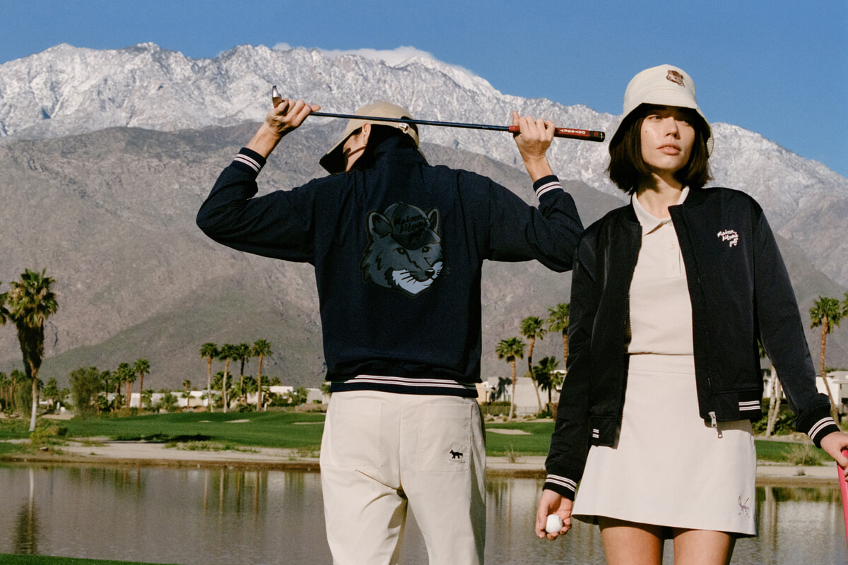 メゾン キツネのゴルフウエアは、かわいさで優勝！｜Fashion