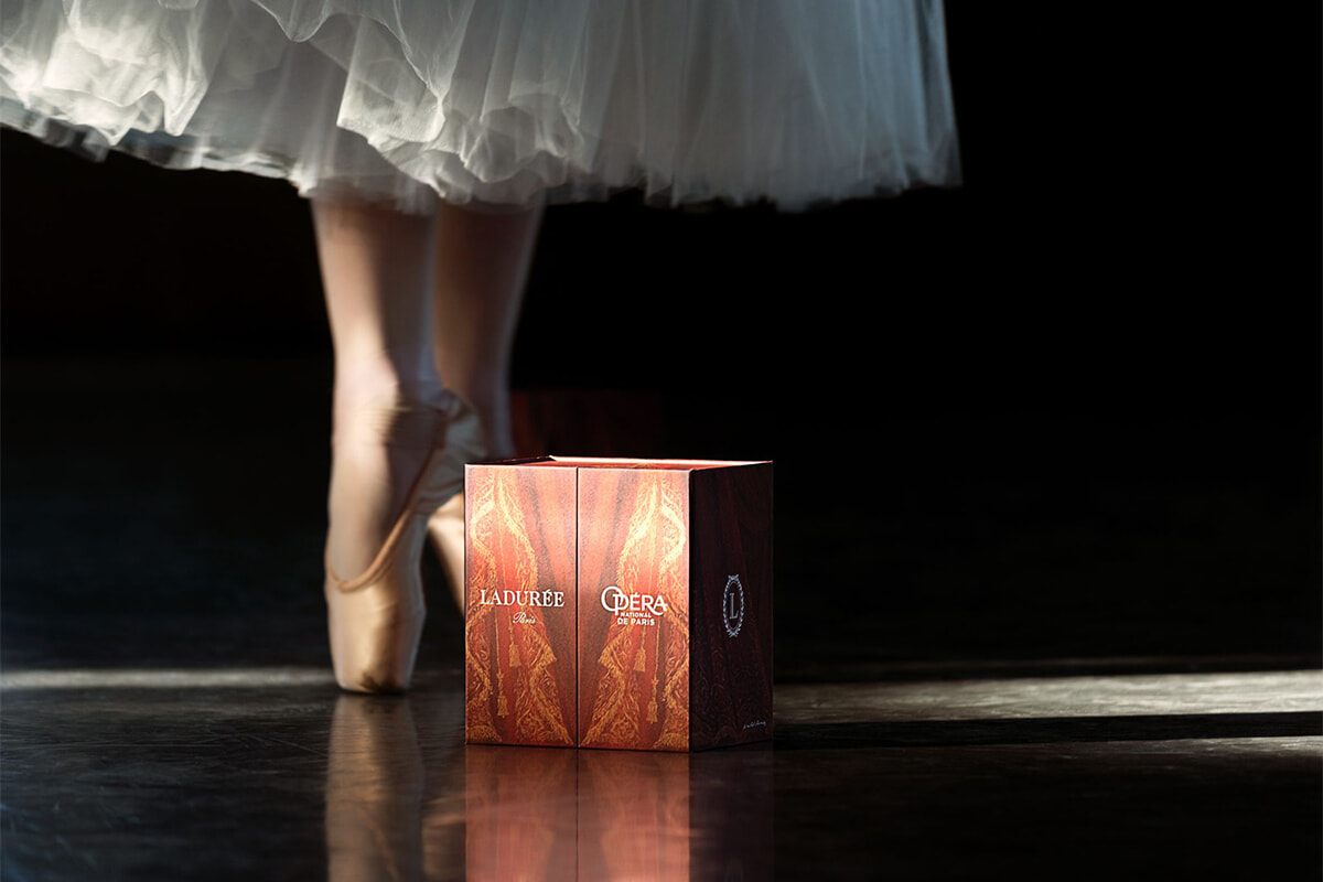 ロマンティック！ ラデュレのマカロンが「ラ・シルフィード」の