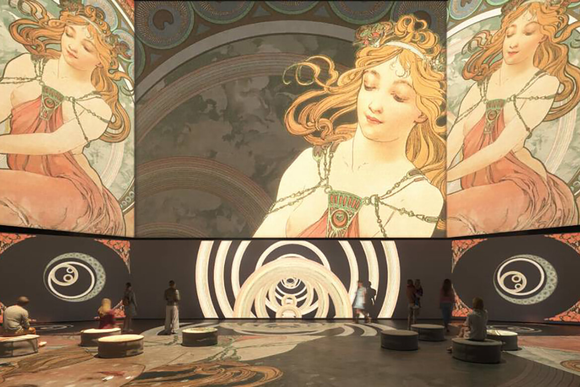 パリからミュシャがやって来る！『グラン・パレ・イマーシブ 永遠の