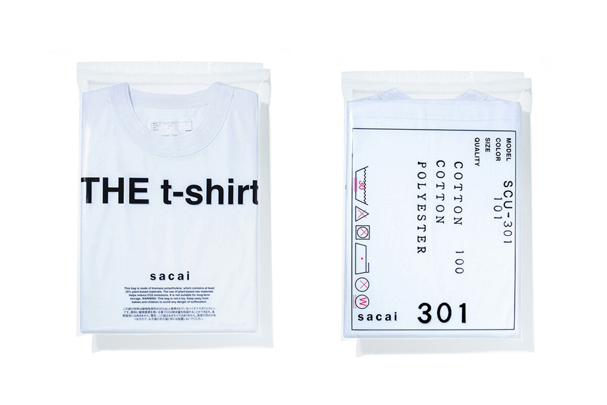 サカイのパックTシャツが、ワードローブの新定番に仲間入り