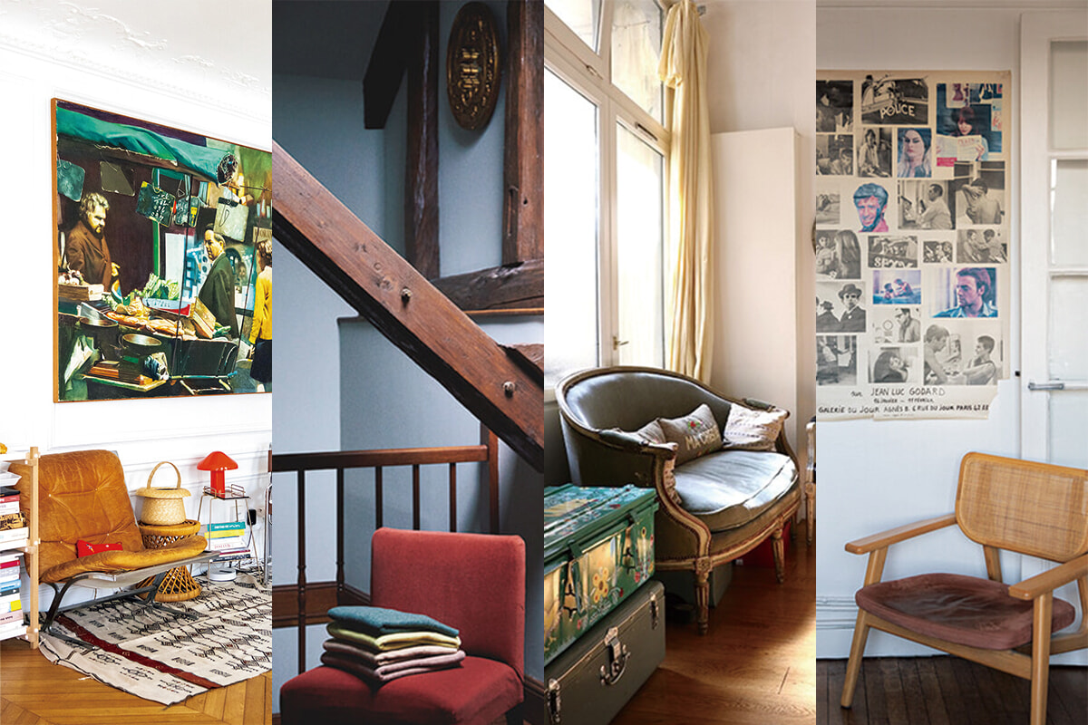 パリのインテリア】パリジェンヌのように、チェアがある空間で和む