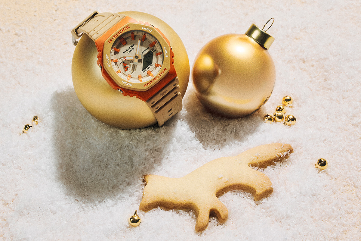 Maison Kitsuné×G-SHOCK】ホリデーに贈りたいコラボウォッチが誕生