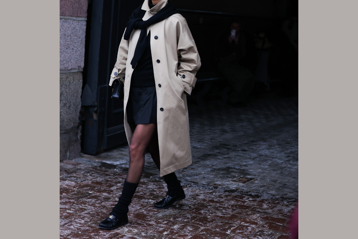 冬のマンネリコーデを脱するのはシアータイツ！ 5人の街角スナップをチェック。