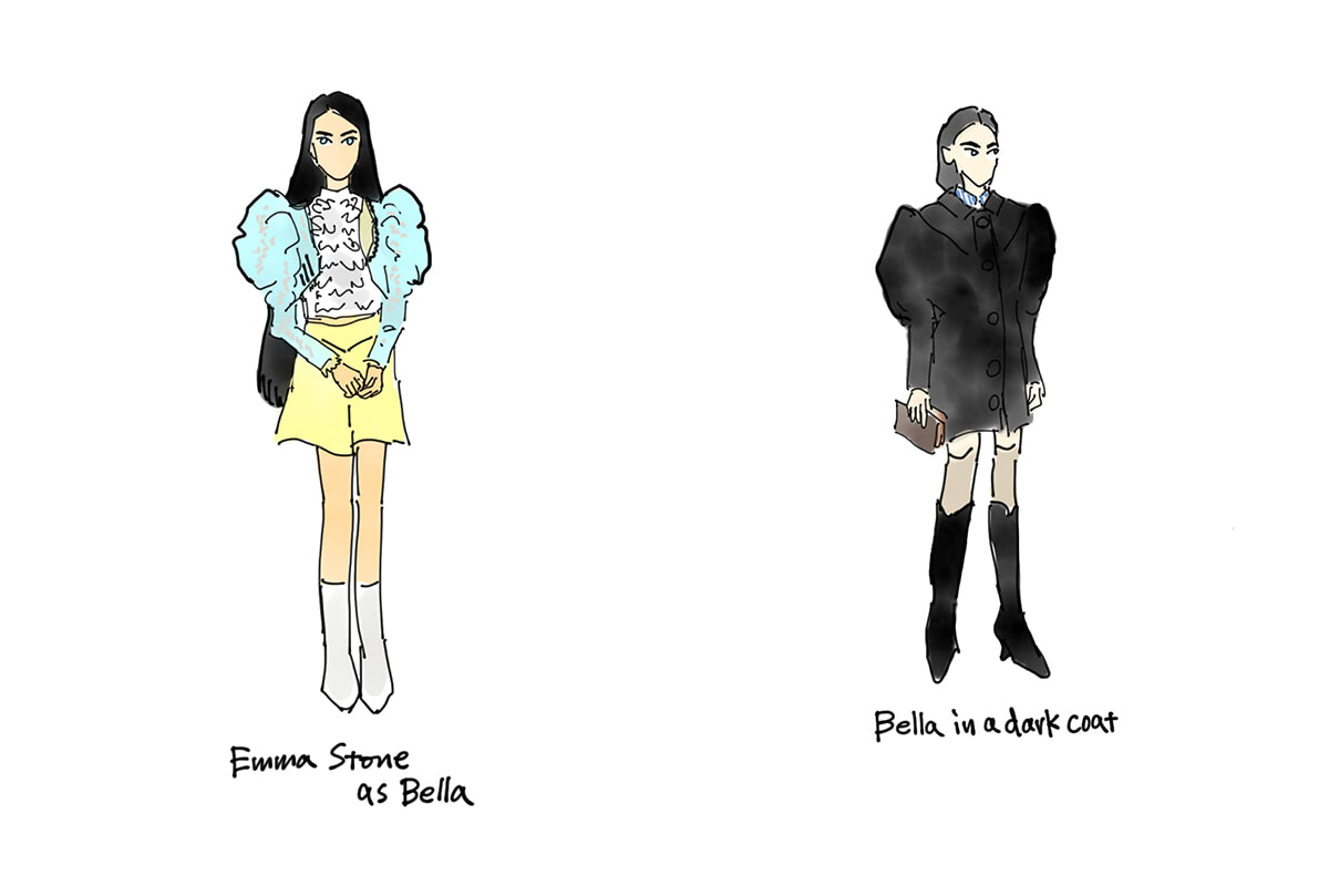 映画「哀れなるものたち」 ロンT L USA製 映画「哀れなるものたち