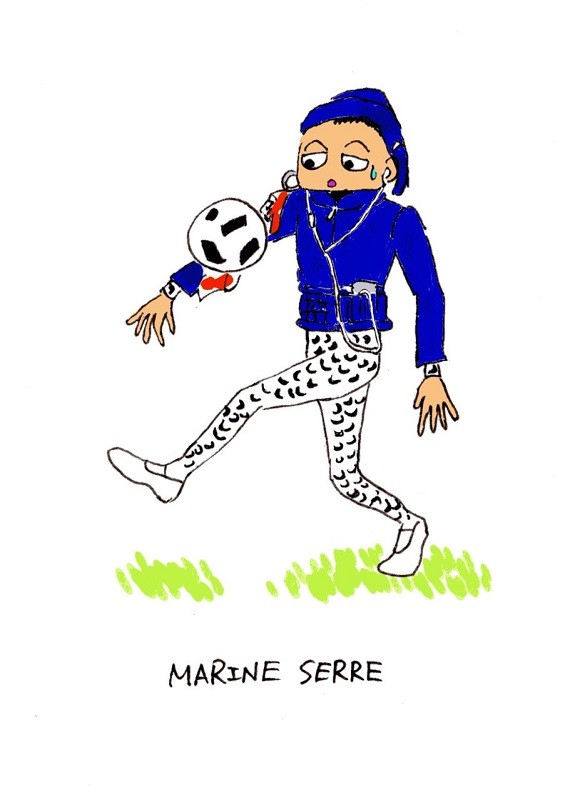 サッカーワールドカップから考える 秋に着たいモードなスポーツウエア 栗山愛以の勝手にファッション談義 Blog Madame Figaro Jp フィガロジャポン
