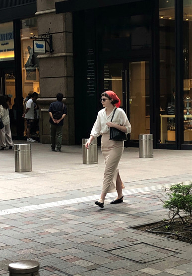 90年代のカルバンクライン風スタイルになりたくて キャスの東京散歩 Blog Madame Figaro Jp フィガロジャポン