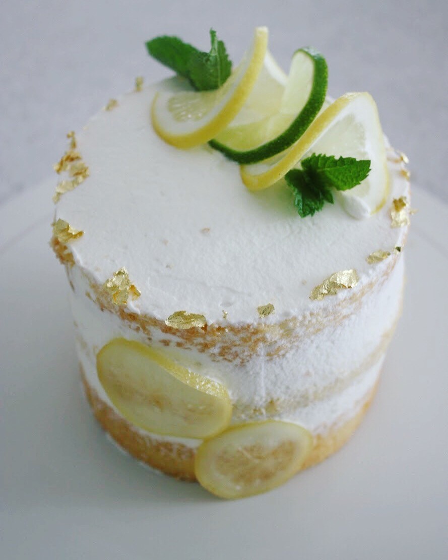 2022年最新版☆高級感溢れる レモンのネイキッドケーキ セット - 通販