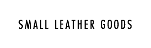 SMALL LEATHER GOODS