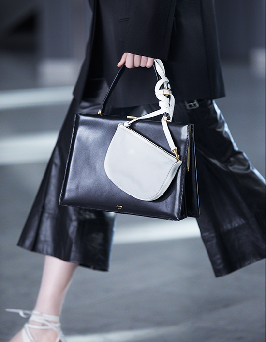 CELINE セリーヌ クラスプ バッグ ソフトミディアム 黒 ショルダー  