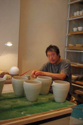 低価格 岩田圭介 入手困難 ☆人気陶芸家 ピッチャー 焼こ 片口 蓋付き 食器