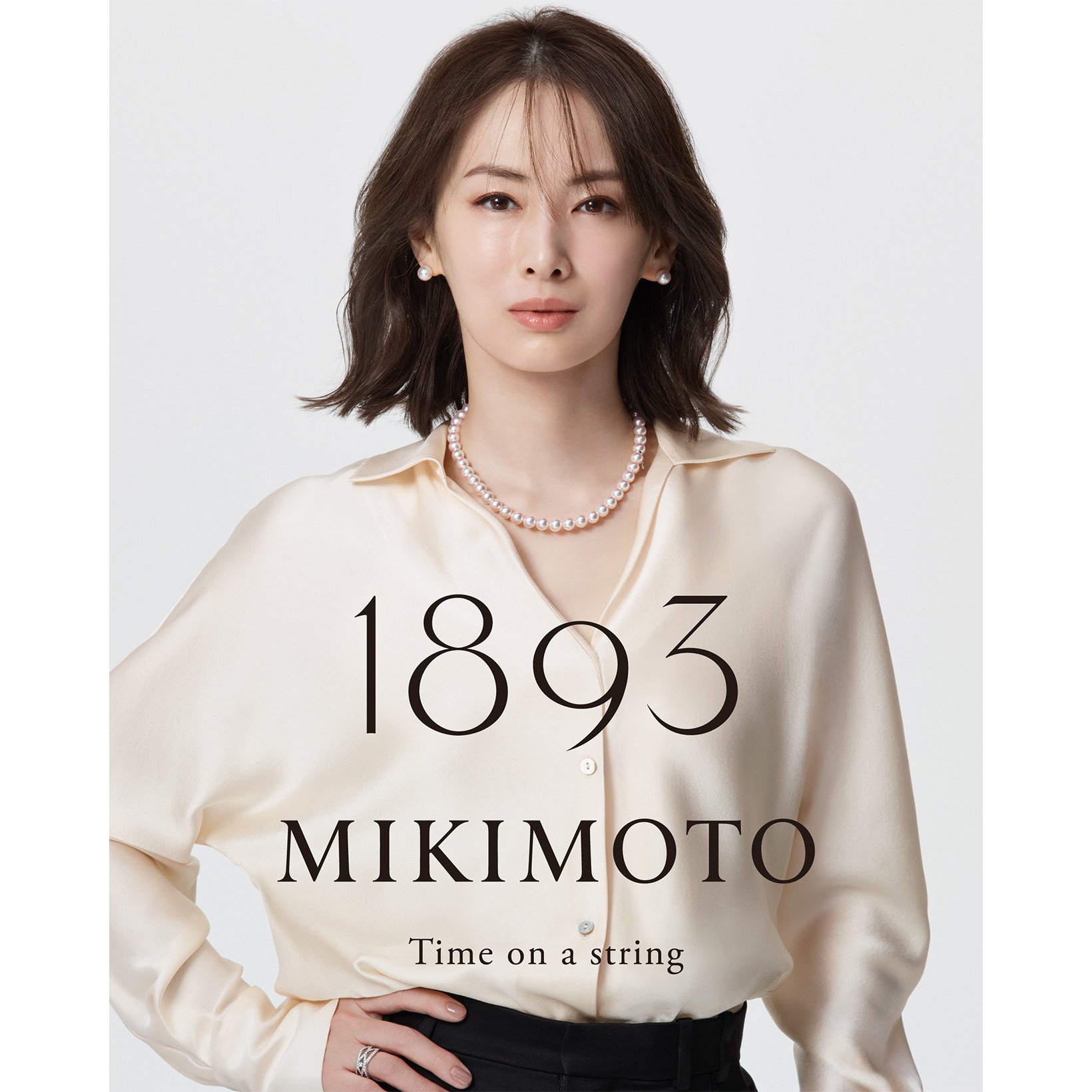 ミキモトのグローバルキャンペーンに俳優の北川景子が登場！ 愛娘とのエピソードも公開。