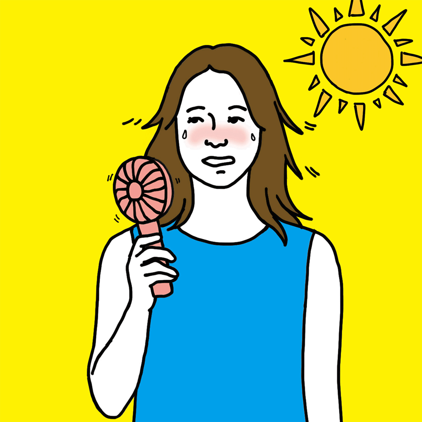 暑さ対策にハンディファン、美容に正解ですか？【さや姉の美容お悩み相談室。vol.27】