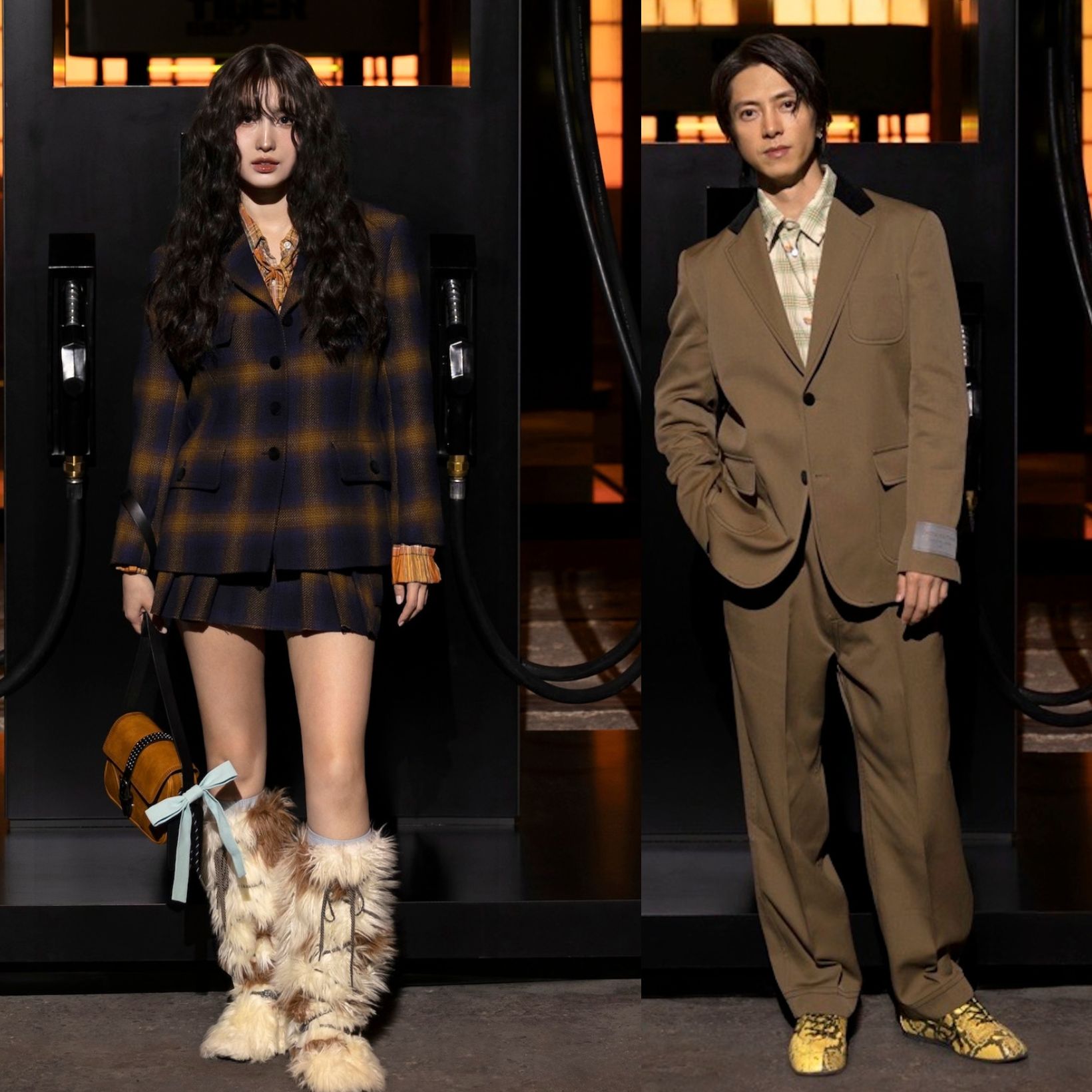 【MOMO、山下智久、磯村勇斗】オニツカタイガー 2027年春夏コレクションの会場を彩った日本のスターたち。