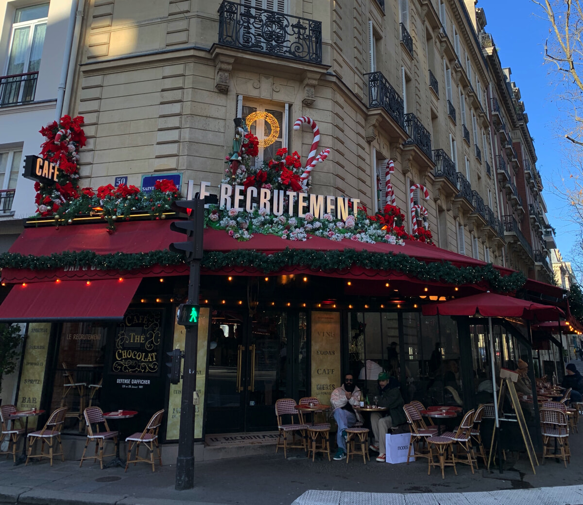 パリ7区☆Le Recrutementでホットドリンク｜Comme d'habitude 〜パリ