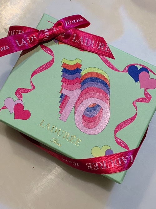 Ladurée☆10Ans｜Comme d'habitude 〜パリ・東京行ったり来たりblog