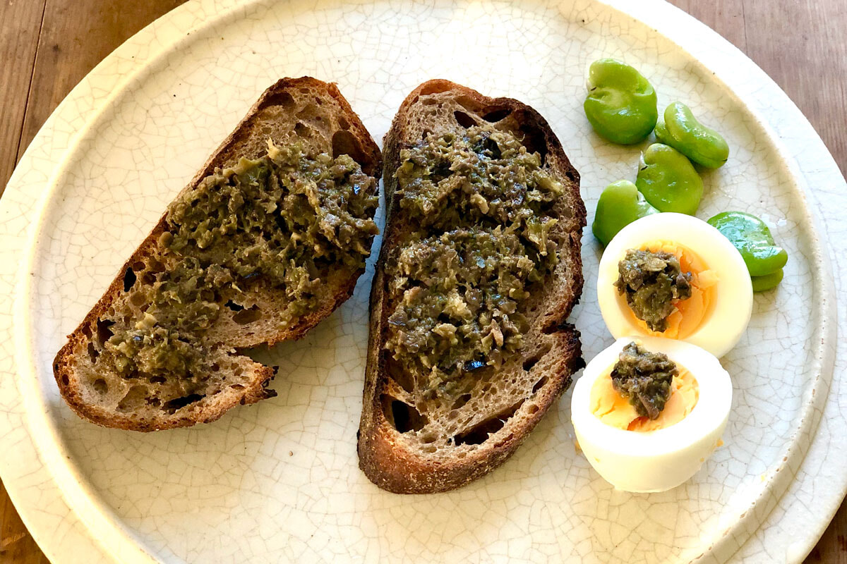 ふきのとうのタプナード。｜平野由希子の季節のおつまみ｜madameFIGARO