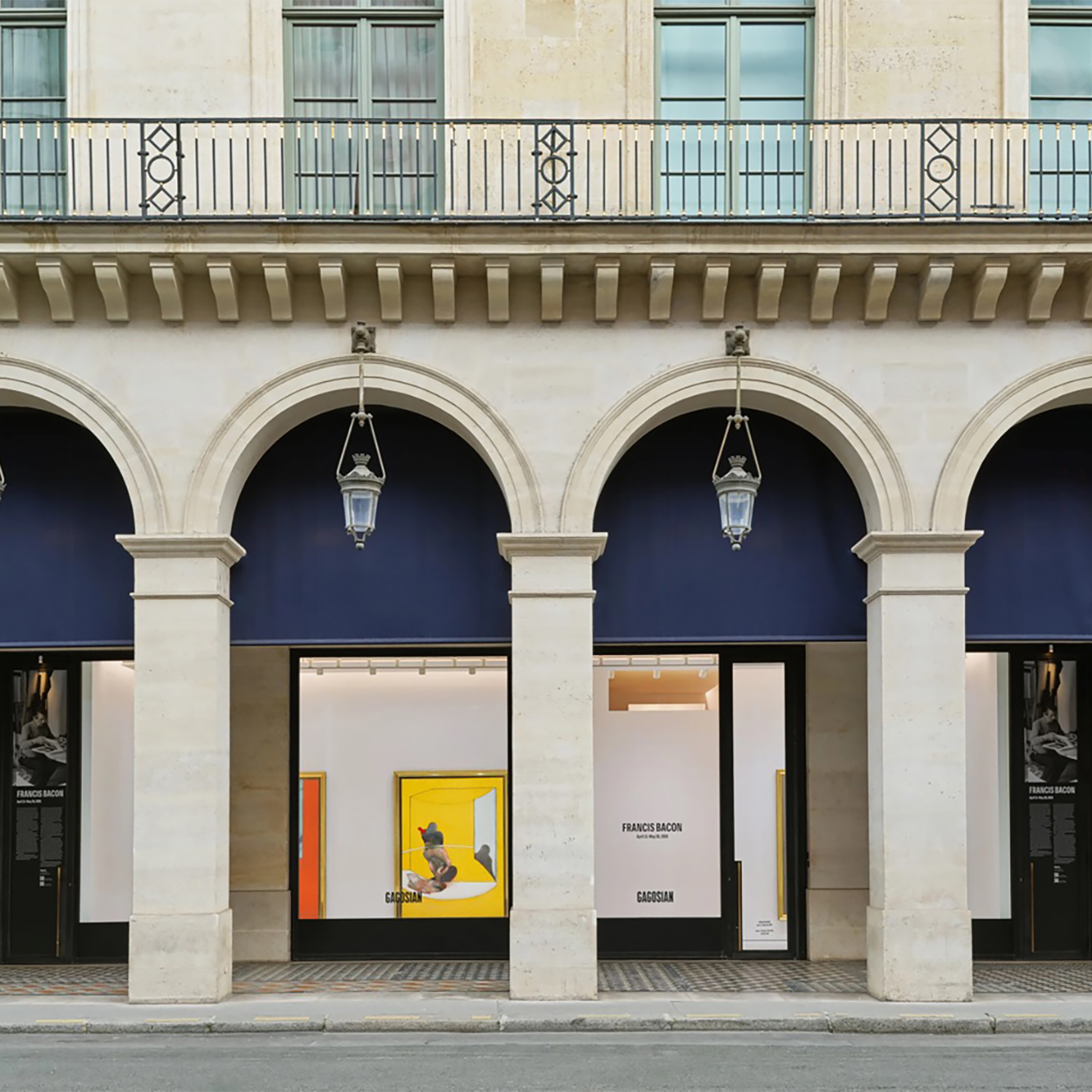 パリ、アートの贅沢。通りすがりにフランシス・ベーコンの作品3点を！