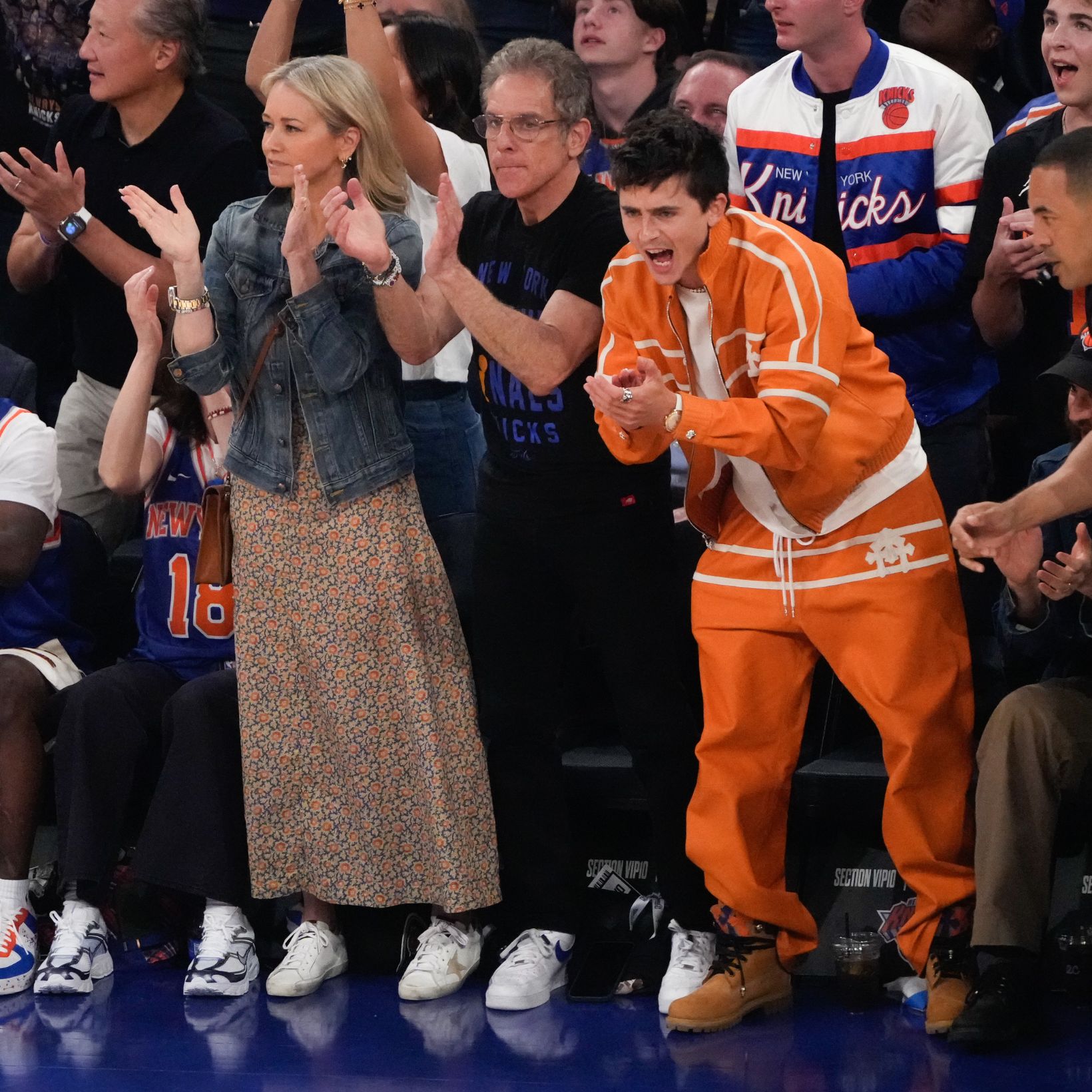 ドナルド・トランプと孫娘にブーイング、ティモシー・シャラメは大興奮……NBAファイナル熱狂の夜！