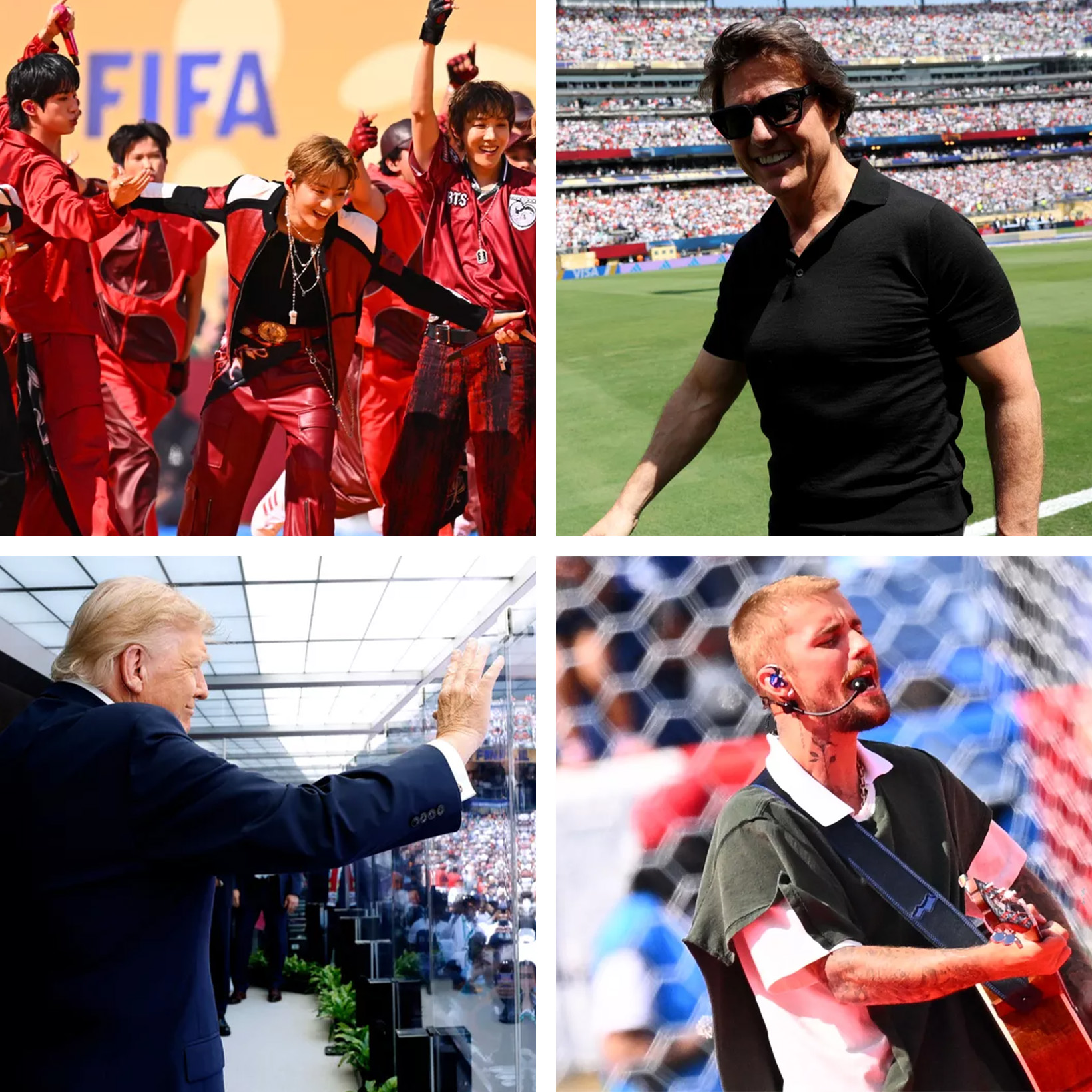 2026年ワールドカップ決勝に集結したセレブたち。華やかな観客席を総覧！