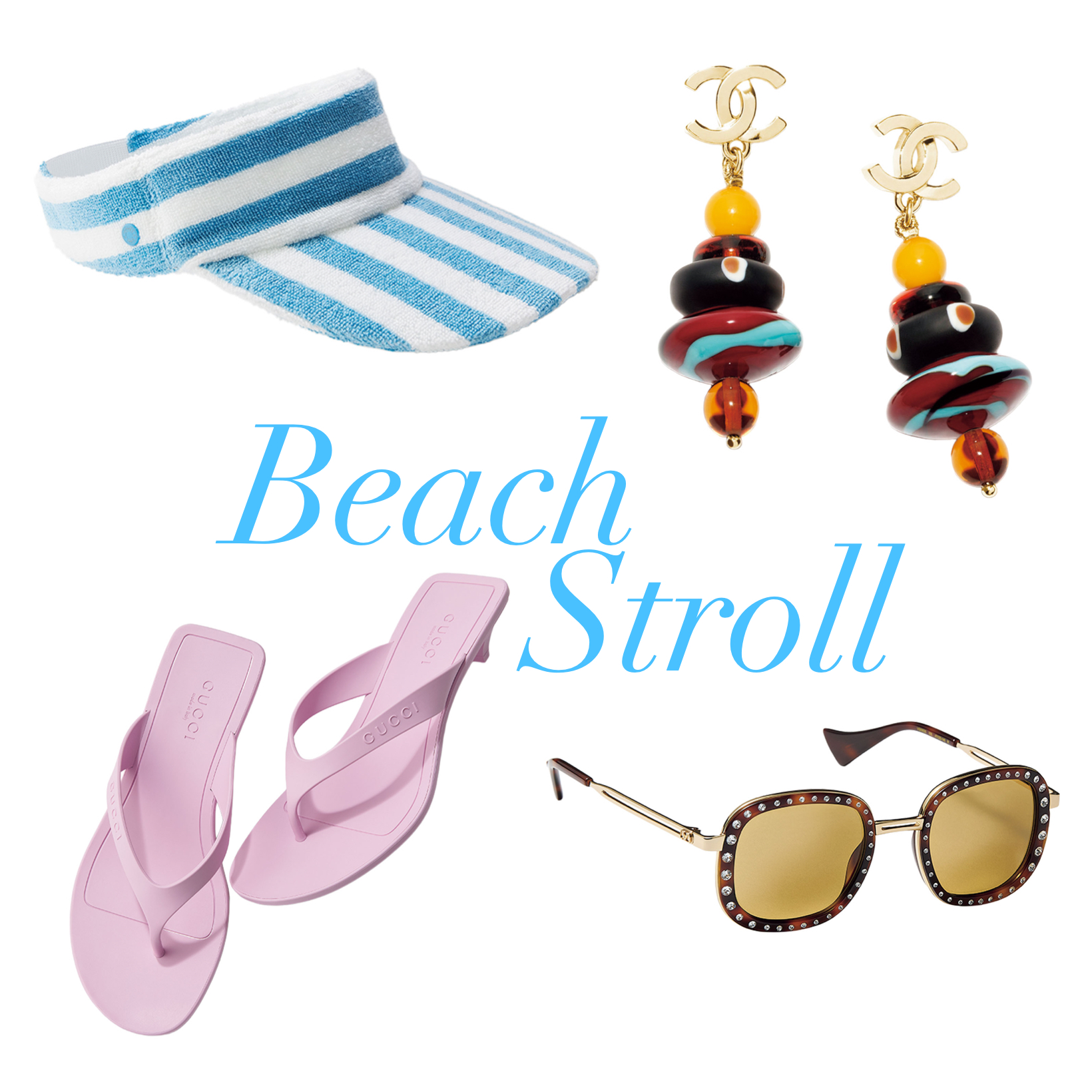 エルメス、シャネルetc…、カラフルポップなアイテムで夏休みを満喫！