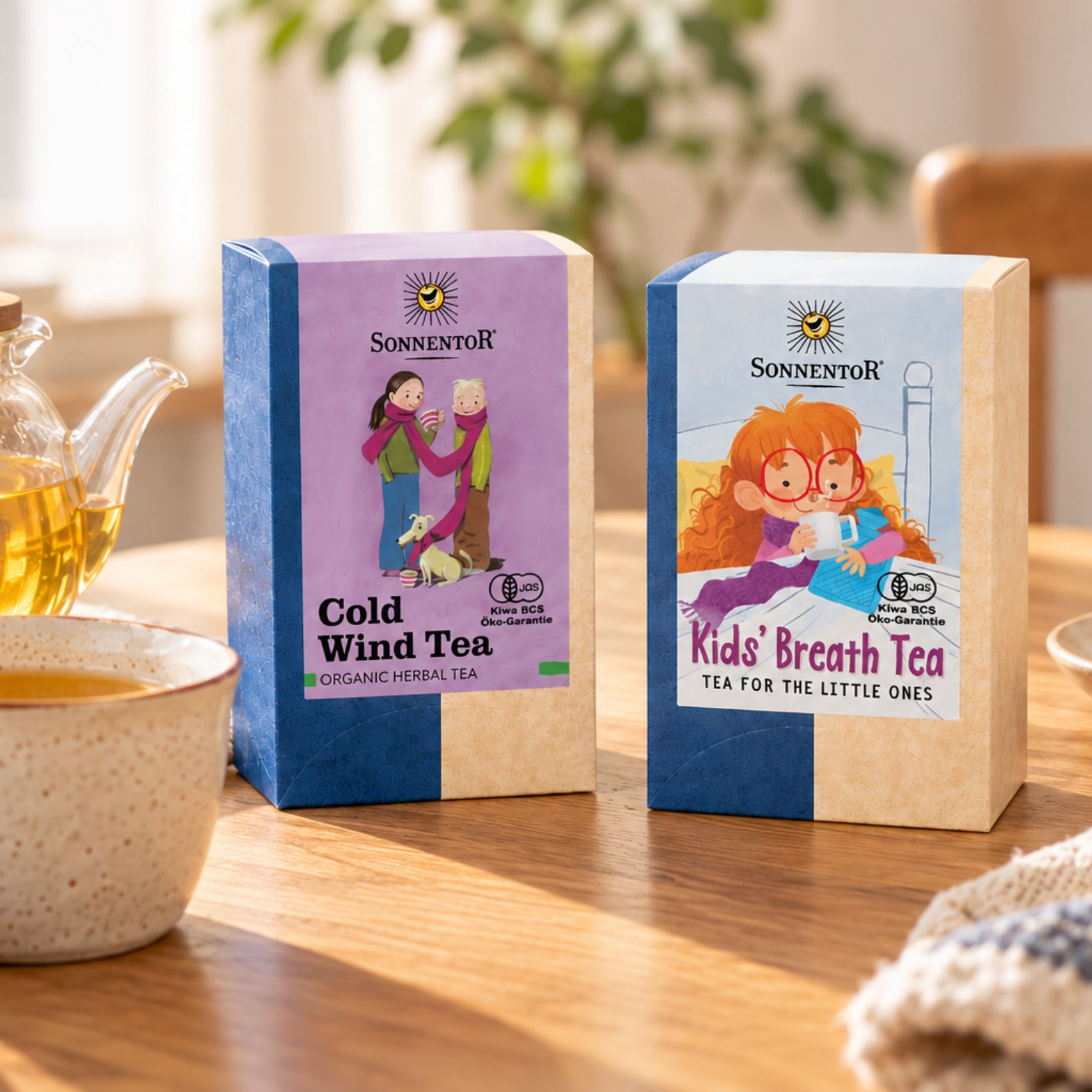 子どもも大人も飲みやすい！秋冬の癒やしの一杯にオーガニックハーブティー、ゾネントアの新作を。