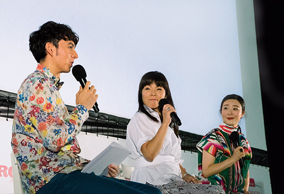 立田敦子さんと編集KIMは6/24（土）の上映作品である、『ムーラン・ルージュ』の見どころを紹介。