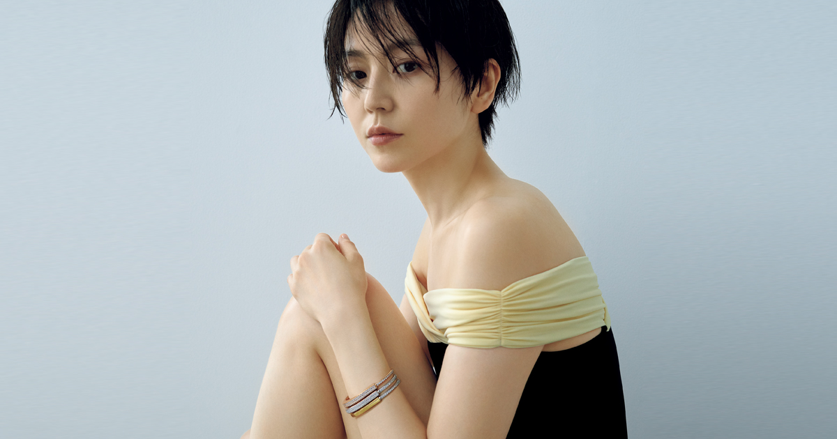 長澤まさみ、ティファニーが彩る美しい人。｜Fashion｜madameFIGARO.jp