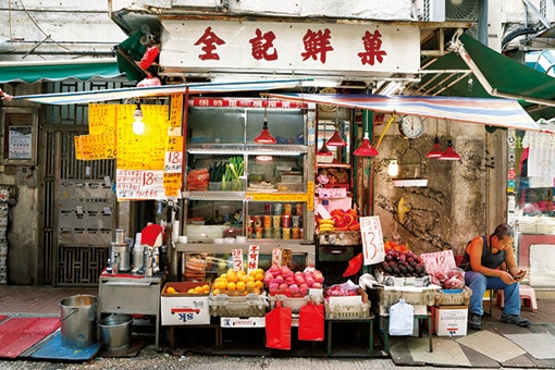 香港の朝は、フレッシュジュースでスタートしよう。