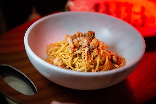 ピエール・ガニェールによるシンプルなイタリア料理を。