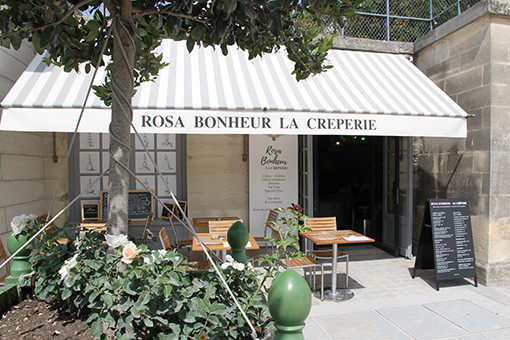 うれしい、おいしい！ チュイルリー公園にクレープ屋開店。