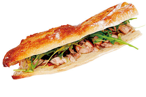 専門店のサンドイッチを、パリの街歩きのお供に。