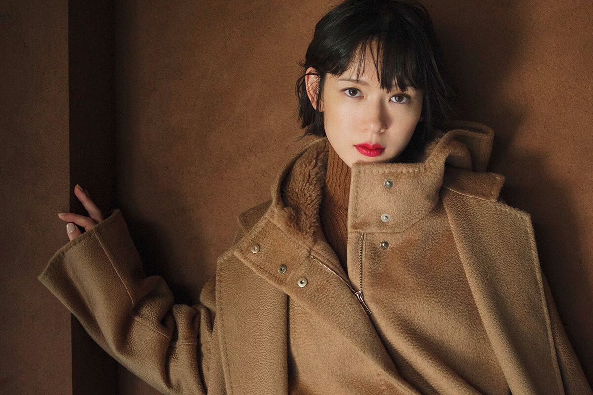 私が私である理由 with マックスマーラ vol.3 俳優、穂志もえか「どんな選択も正解。自分にとって幸せなのかを考えている」。