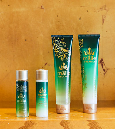 ハワイカウアイ島「malie」ブランドのアメニティ計39本＋18個＋おまけ4個