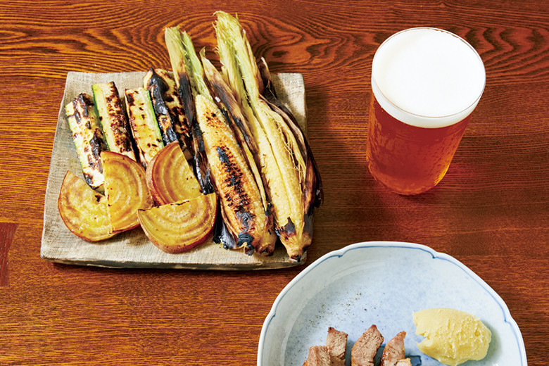銀座で 国内産クラフトビールと炭火焼きのマリアージュ 今宵もグルマンド Gourmet Madamefigaro Jp フィガロジャポン