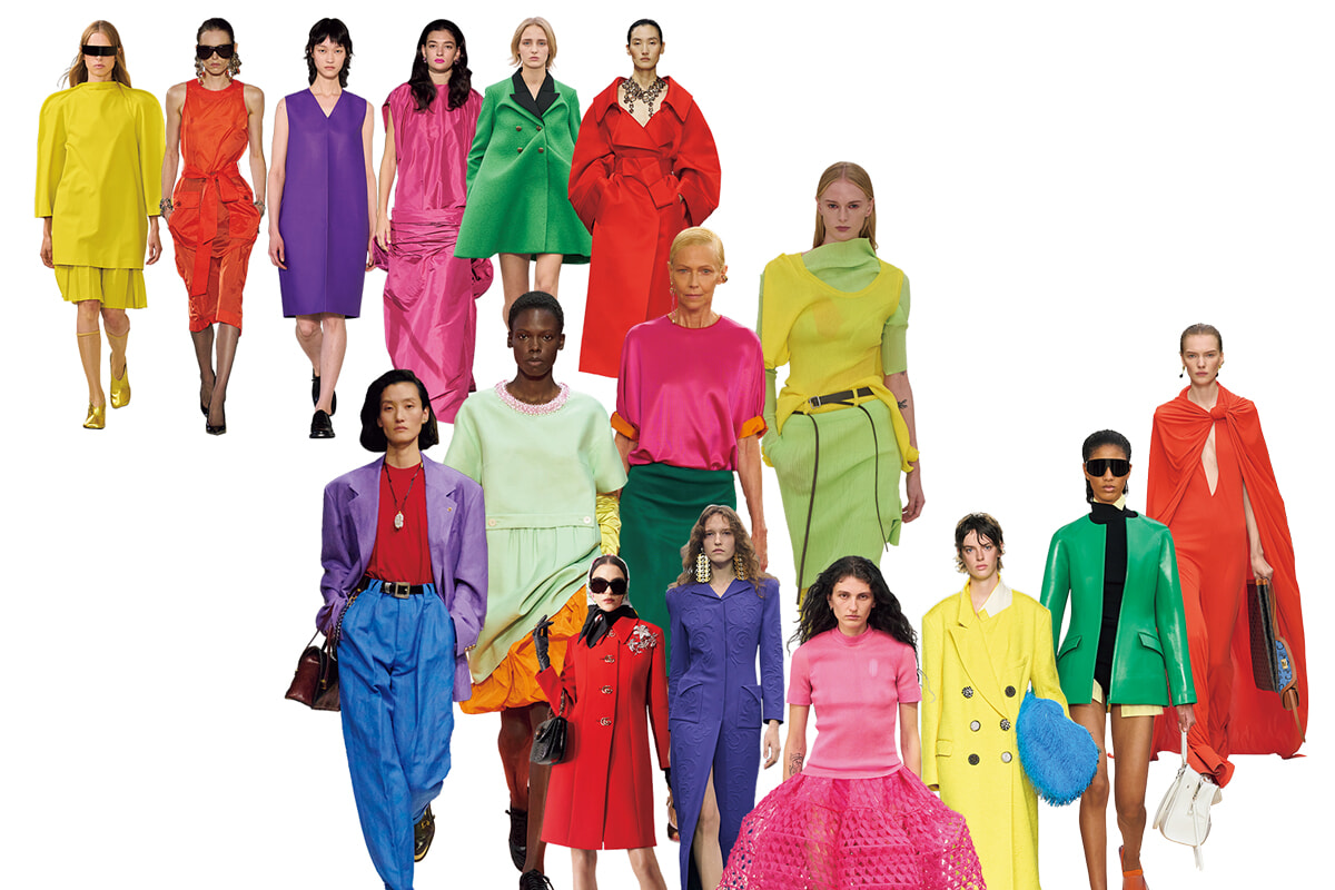 色✖︎色のコーディネートの作り方。