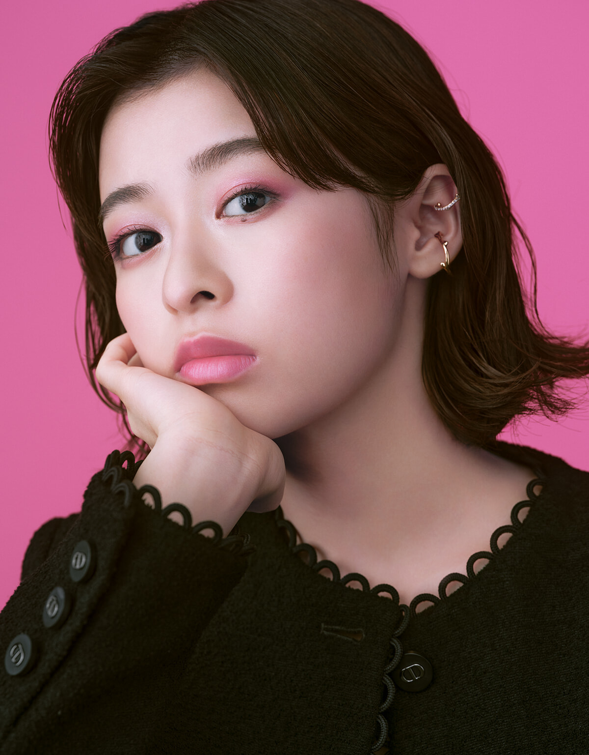 森七菜が魅せる3つのメイク、ミス ディオール コレクション。