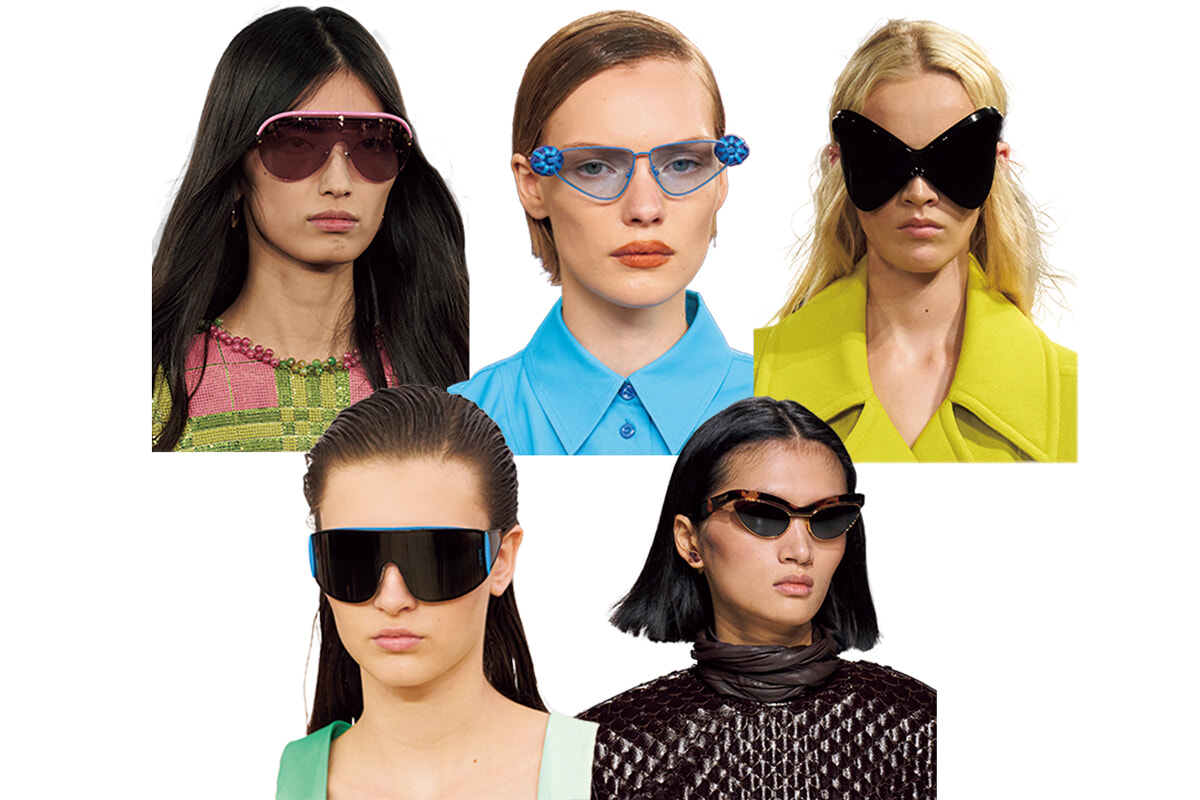 脱ベーシックで楽しむ、主役級サングラスに注目。