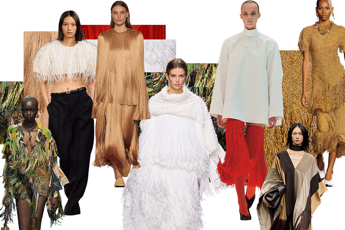 2026年春夏は、洗練されたフリンジが主役に。