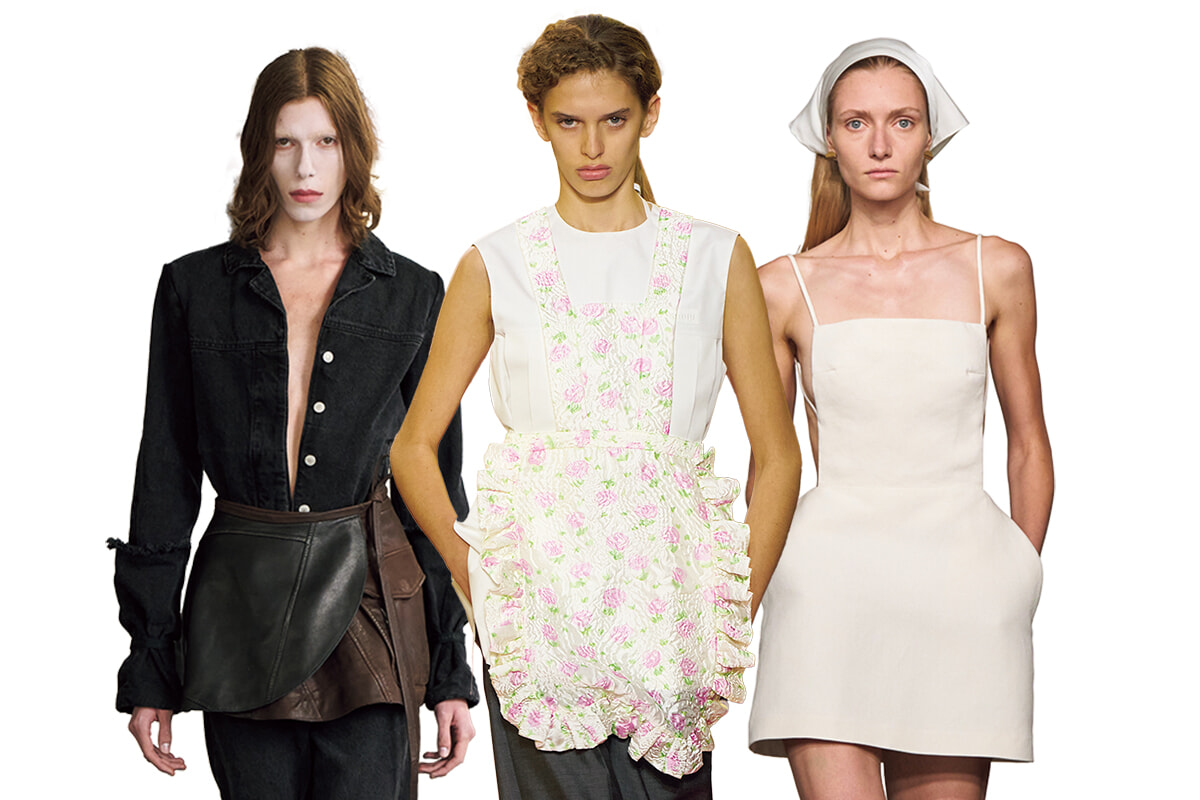 エプロンが、労働を称えるファッションピースへ。