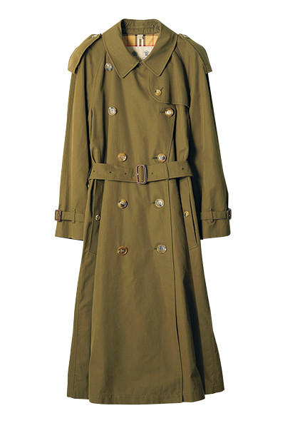カスタマイズで楽しむ、バーバリーのトレンチコート。｜Fashion
