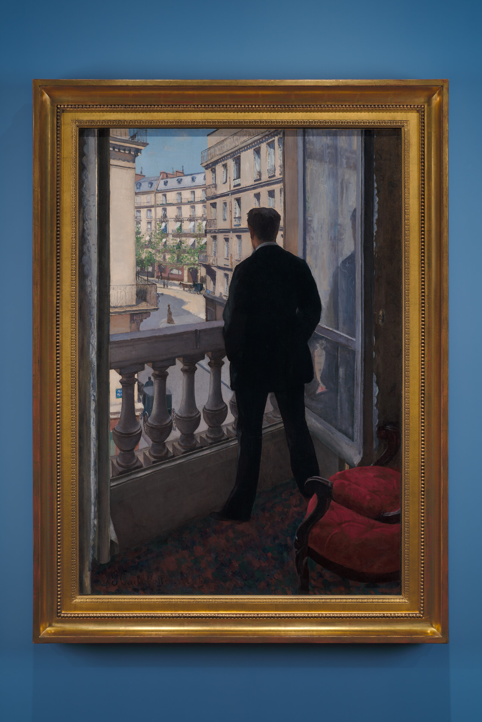 Gustave Caillebotte - Young Man at his Window - In situ 2 @Louis Vuitton.jpg