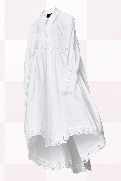定番のシャツがドレスになったら。｜Fashion｜madameFIGARO.jp（フィガロジャポン）